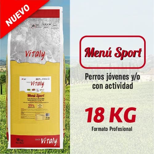 Pienso vitaly menú sport 18 kg