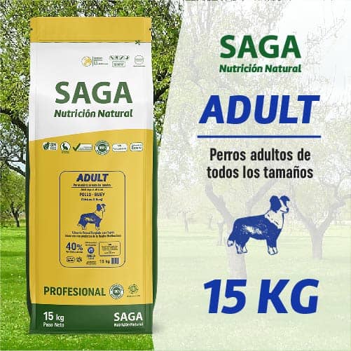 Saco de pienso para perros adulto de SAGA