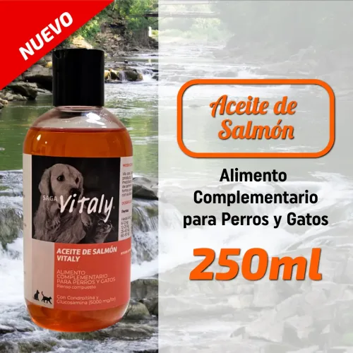 Aceite de Salmón Vitaly 100% Puro